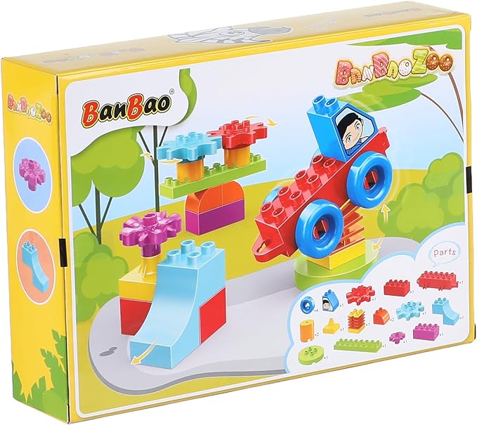 BanBao Zoo Building Blocks Toy for Early Childhood Development