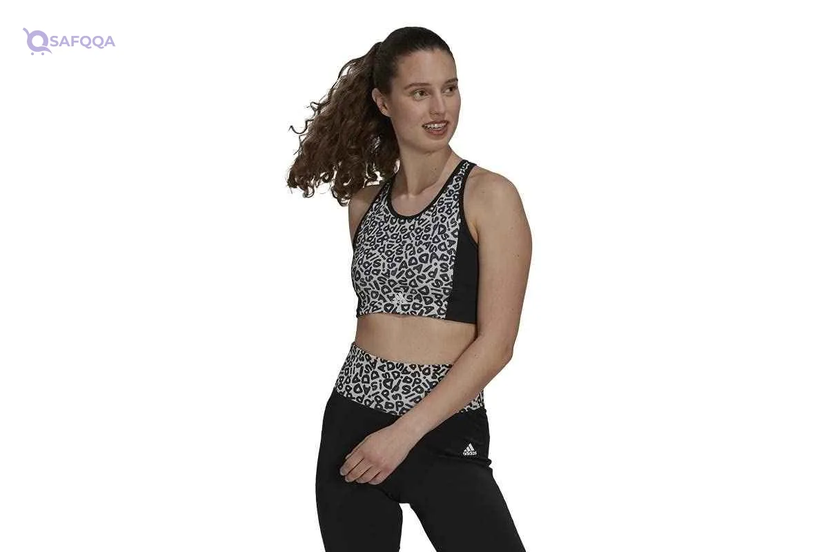 Adidas Women Sports Bra Multi Color Breathable Fitness Training