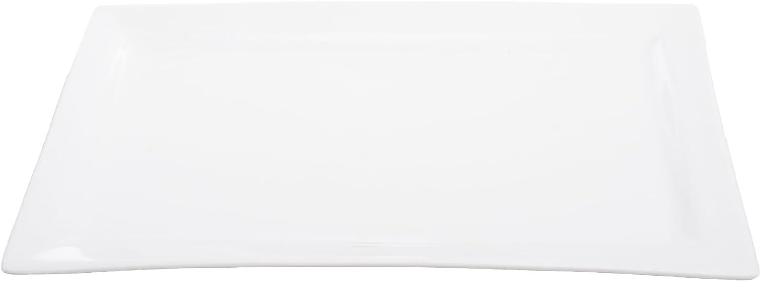 Rosa Porcelain Rectangular Serving Dish 43cm – Elegant Presentation for Every Table