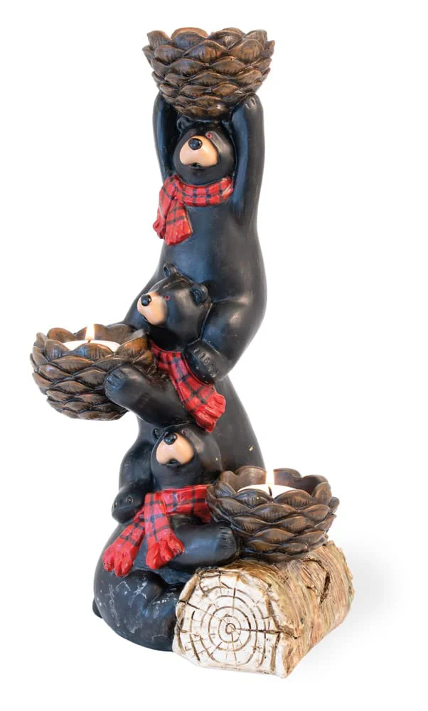 Boston International Bear Tealight Holder