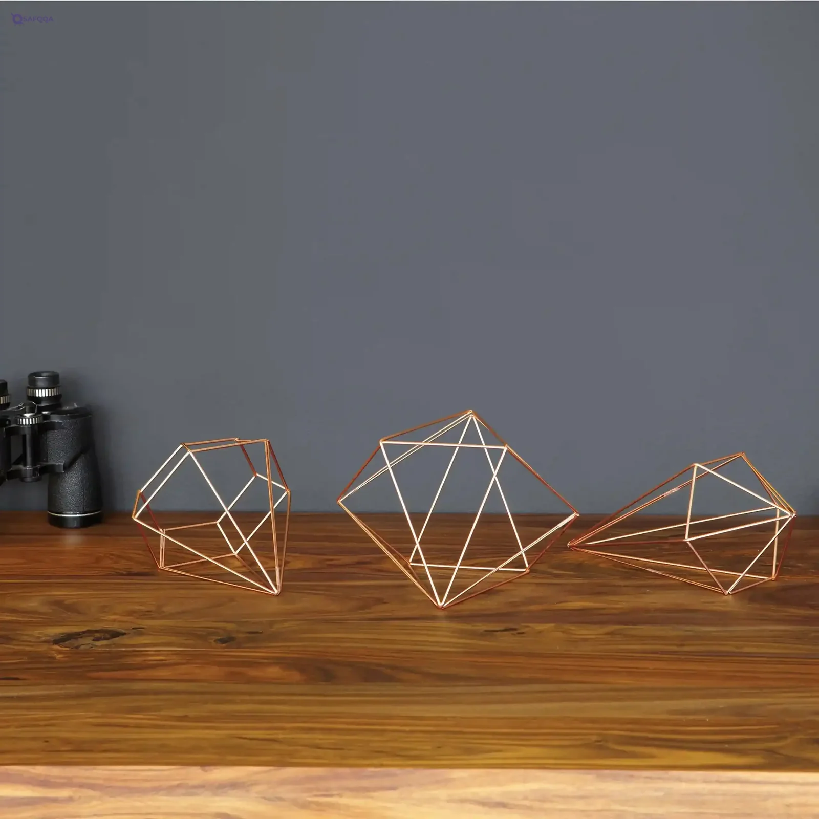 Umbra Metal Wall Decor Copper Set of 6
