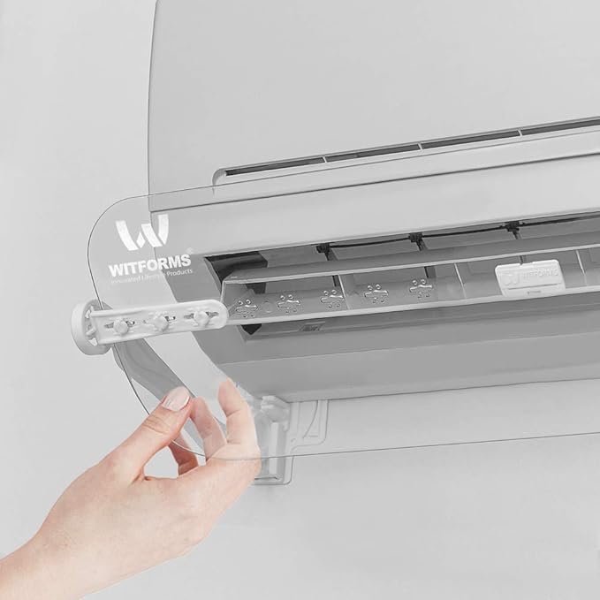 Witforms Air Conditioner Deflector Classic Adjustable Clear - Damaged Box