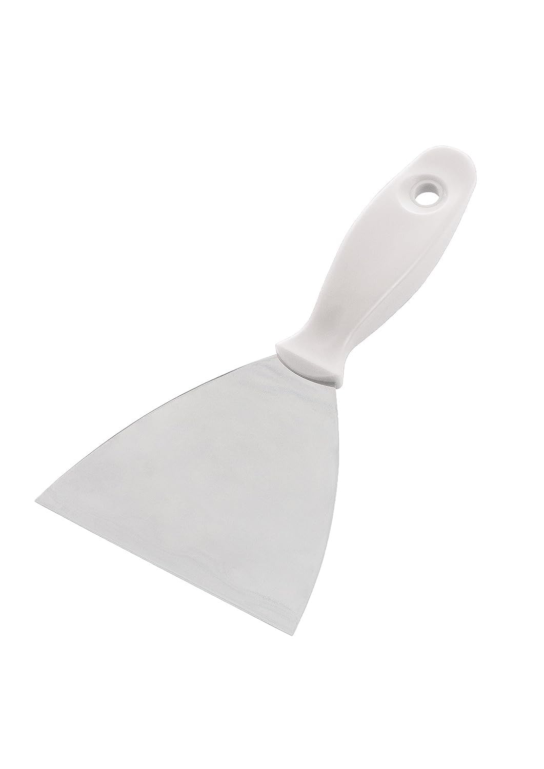 Maya Flexible Stainless Steel Spatula 120mm with Plastic Handle