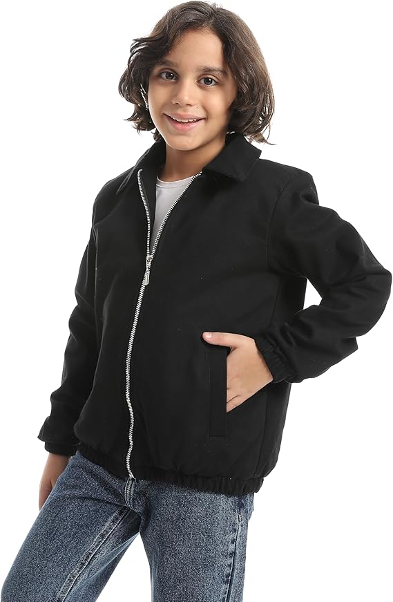 Andora Boys Casual Jacket Black