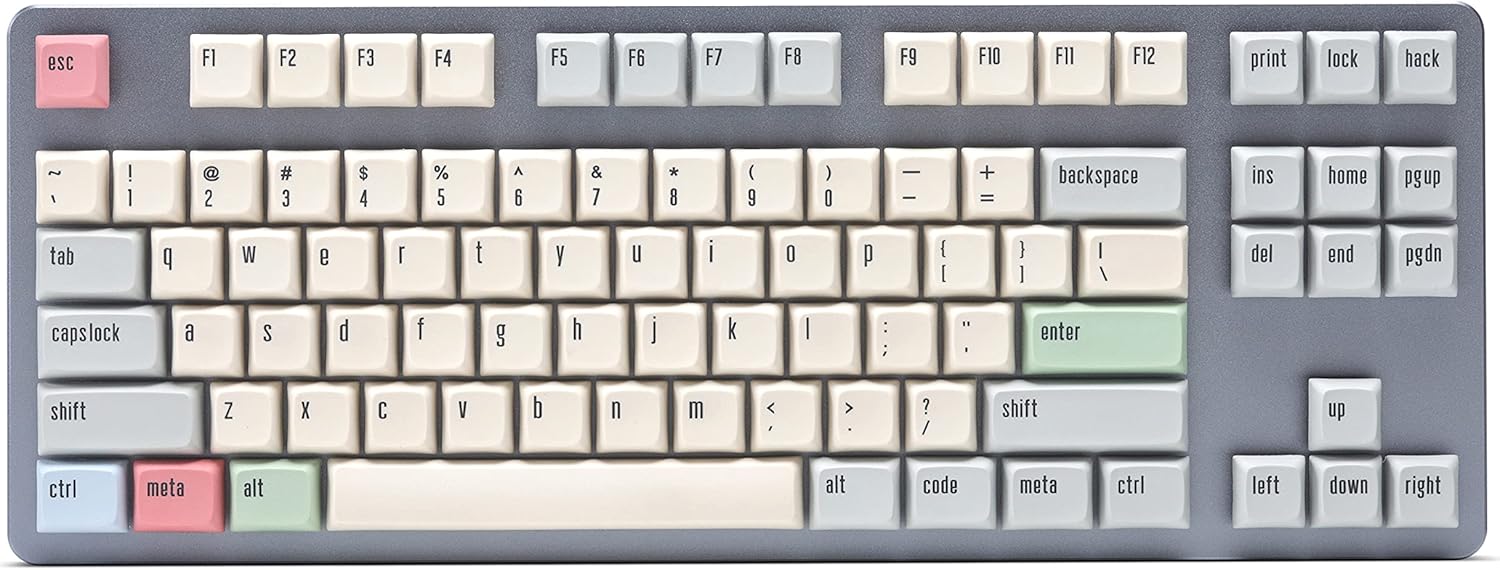 DROP TKL 94-Key Keycap Set for Cherry MX Keyboards Multi Color
