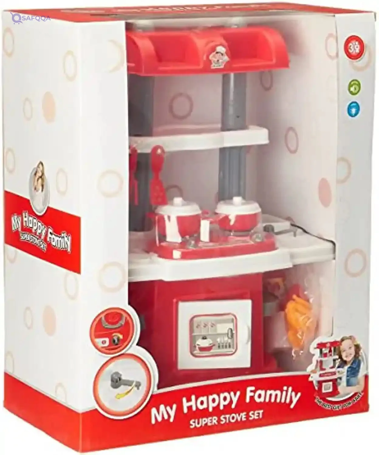 Songtai Deluxe Kitchen Play Set – Interactive Pretend Cooking Toy Set for Kids
