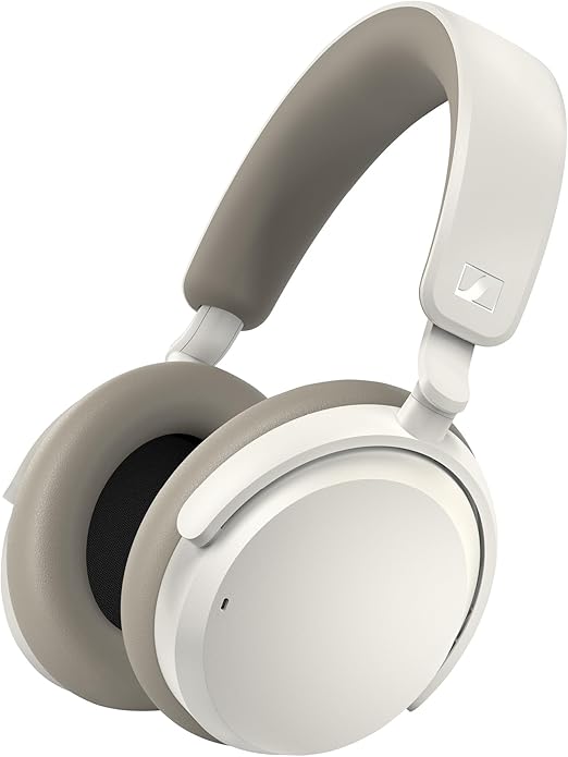 Sennheiser ACCENTUM Wireless Bluetooth Headphones with Hybrid ANC and 50-Hour Battery Life – White
