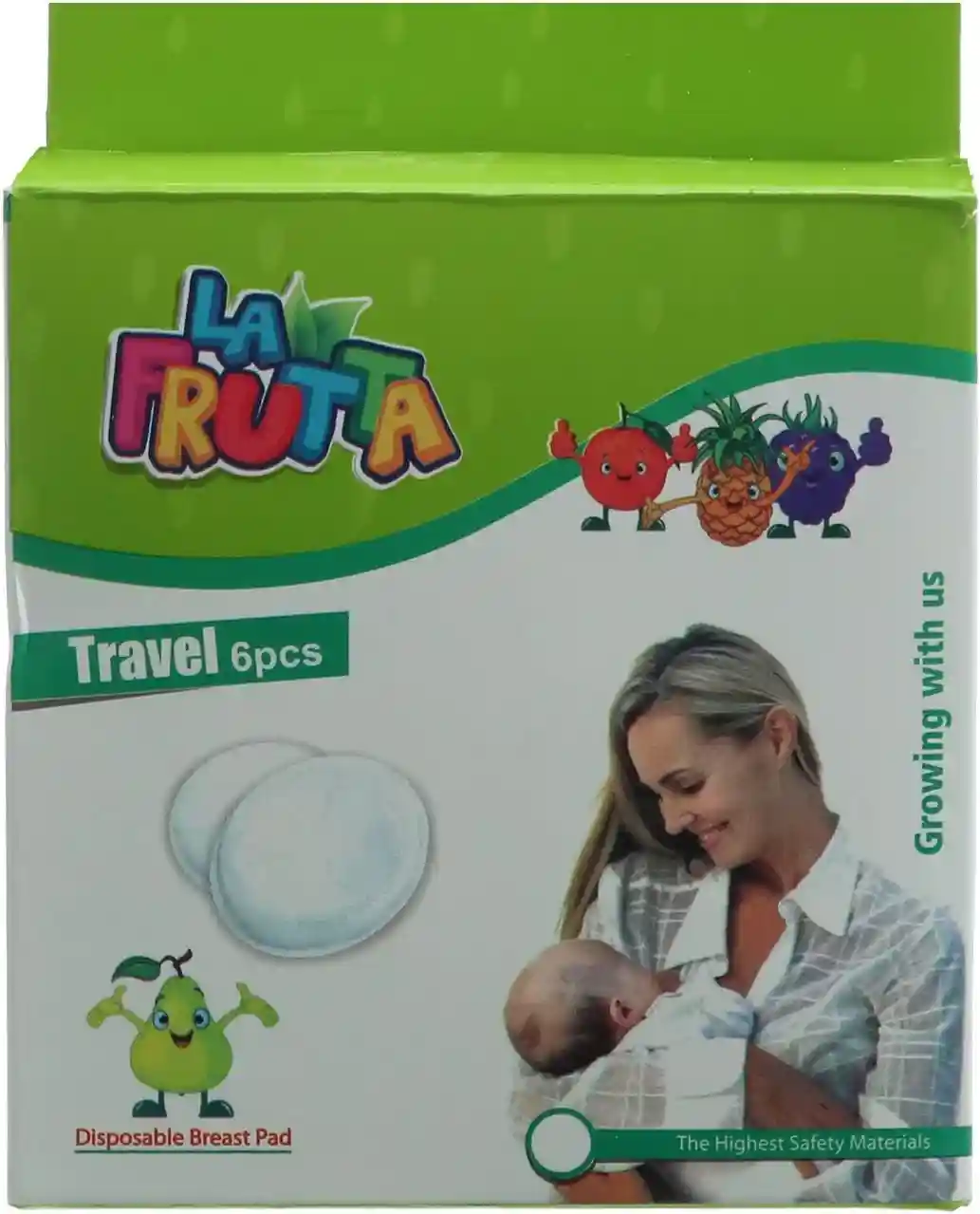 La Frutta Breast Pads 6 Pieces