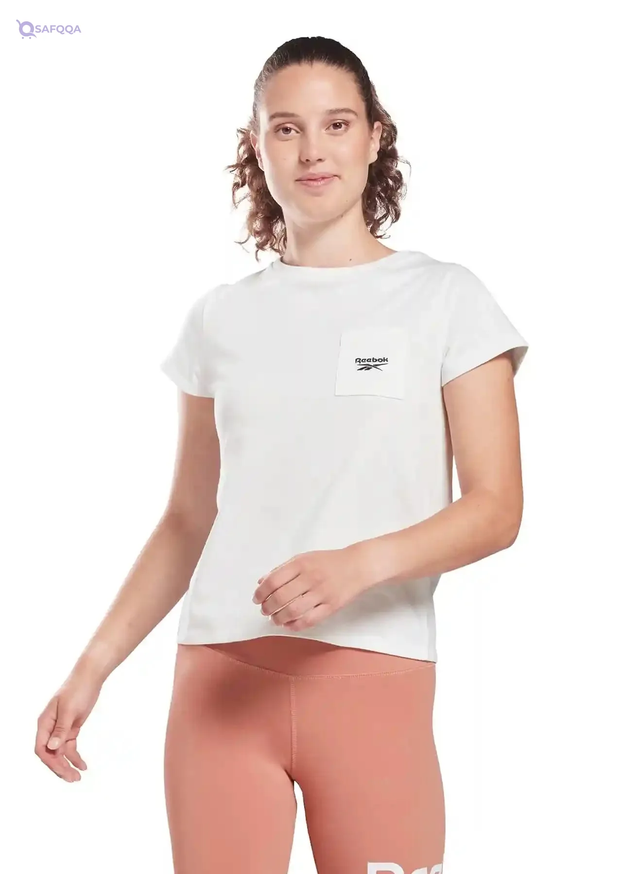 Reebok Women T-Shirt Gym Sport White