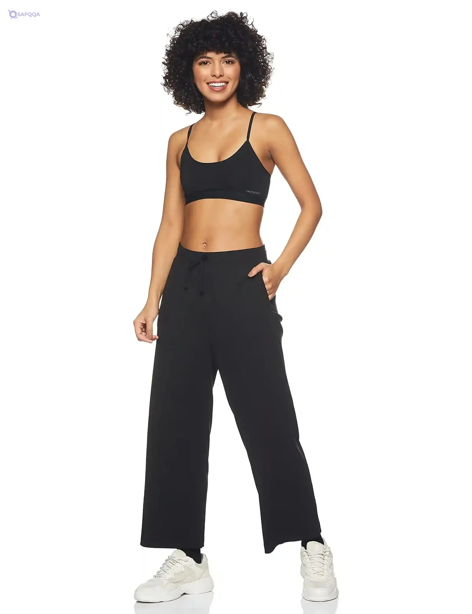 Fruit of the Loom Women Bra Soft Breathable Black