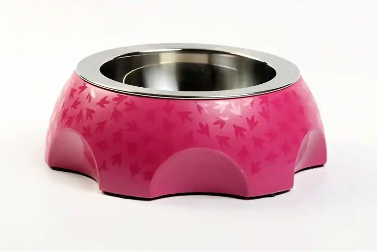Kiwi Walker Dog Food Bowl Pink 26x9 cm Pet Feeding Bowl