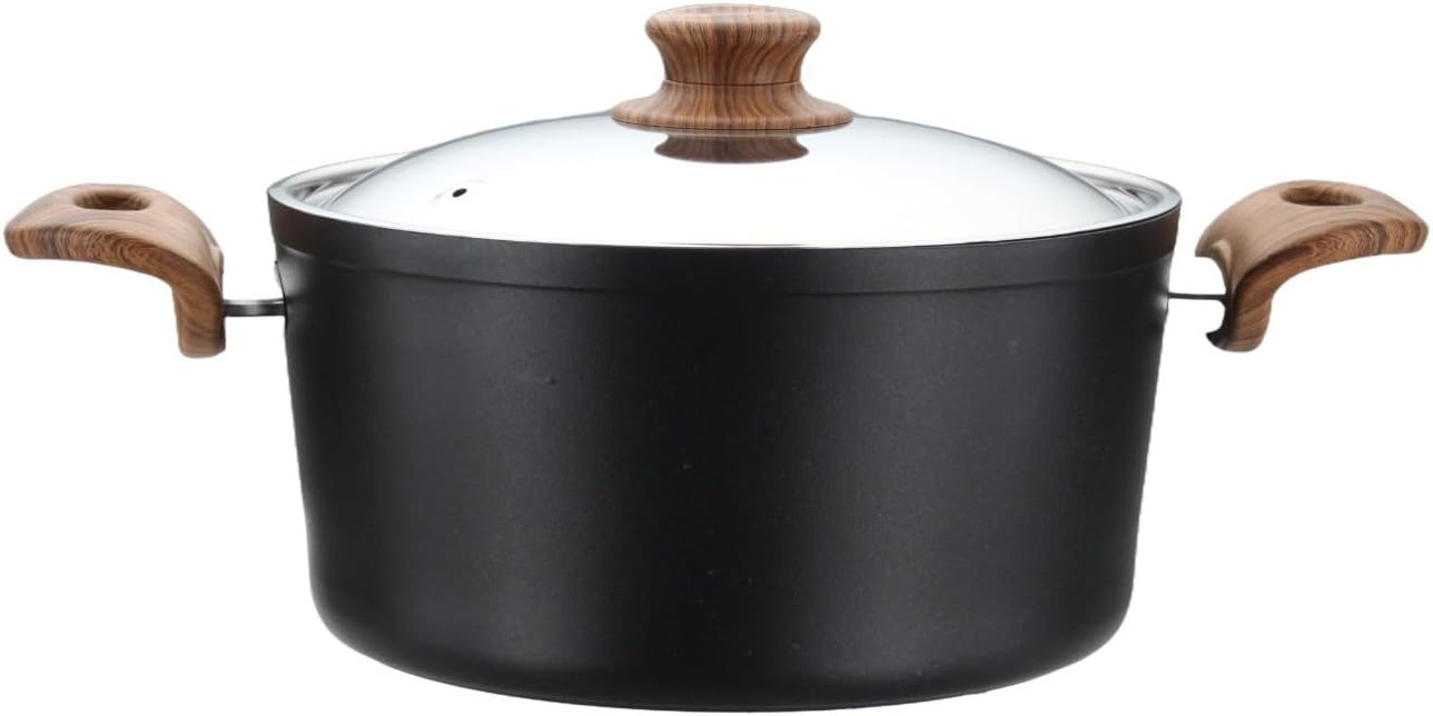El Amal Elite Turkish Granite Cooking Pot 28 cm