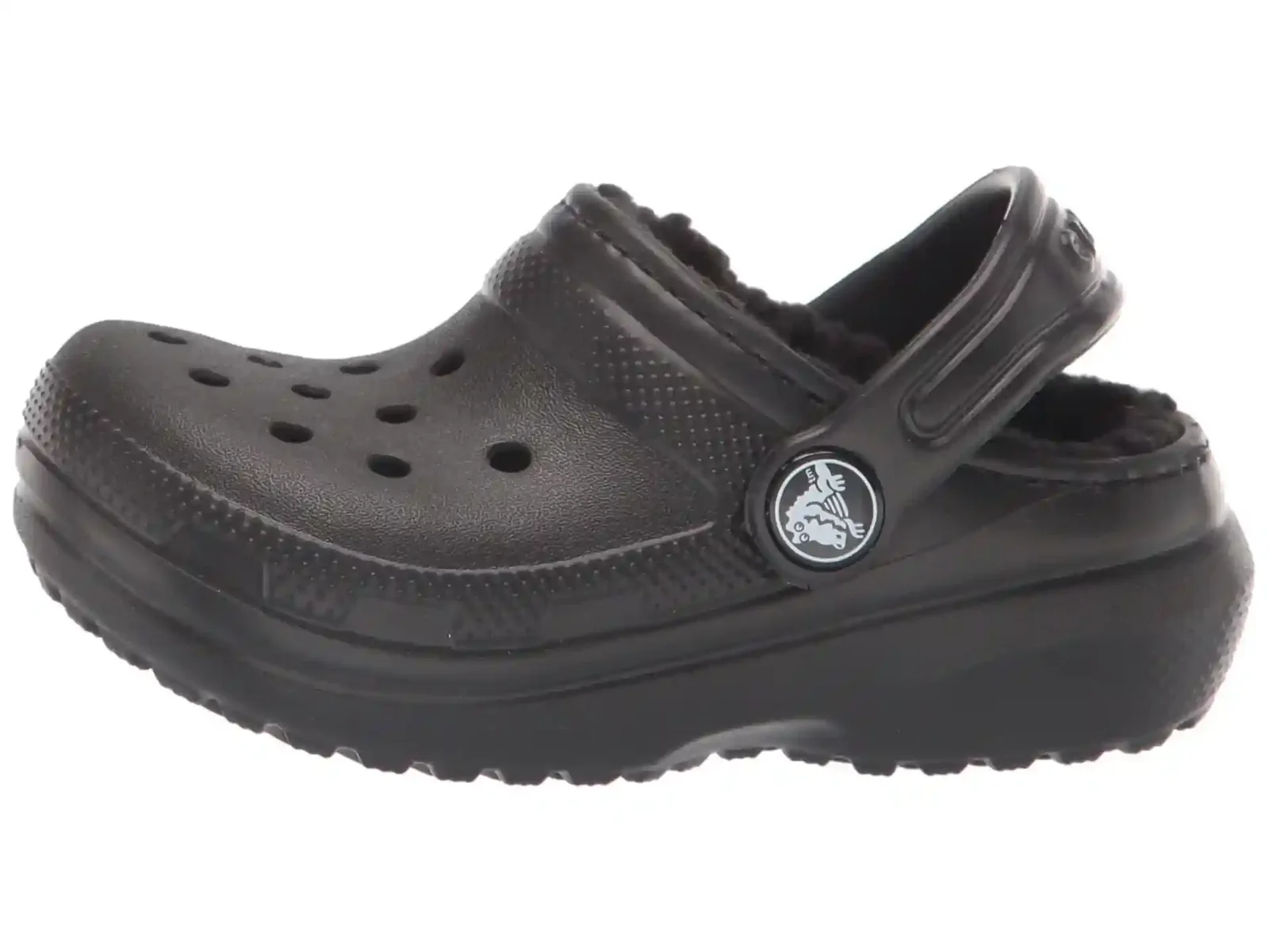 Crocs Boys Slippers Black – Comfortable Durable Kids Slip-On Slippers