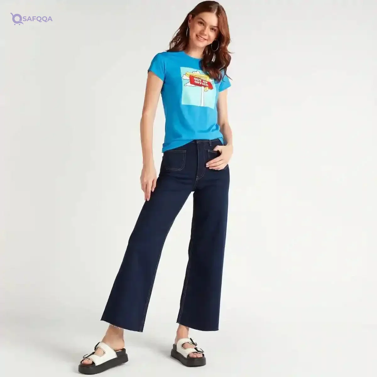Splash Women T-Shirts Casual Modern Everyday Wear