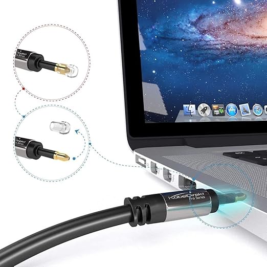 KabelDirekt 388 Mini-TOSLINK Optical Digital Audio Cable