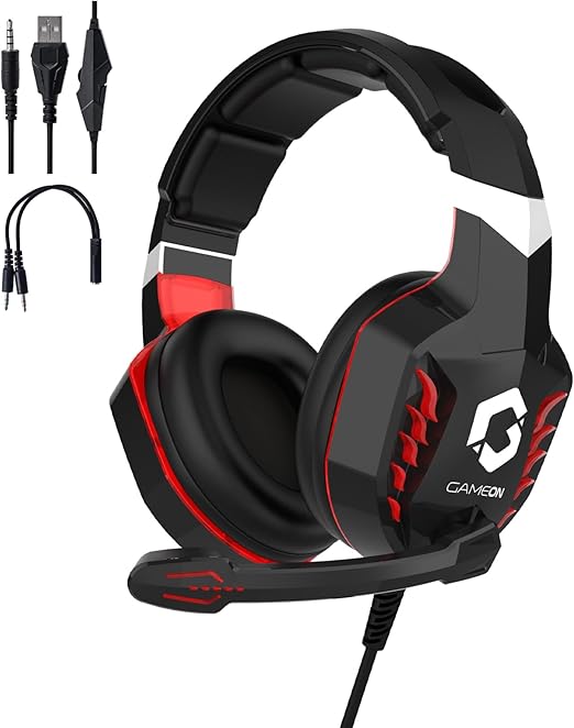 GAMEON Gaming Headset for PS5/PS4/Xbox One/PC Black – Minor Cosmetic Pieces