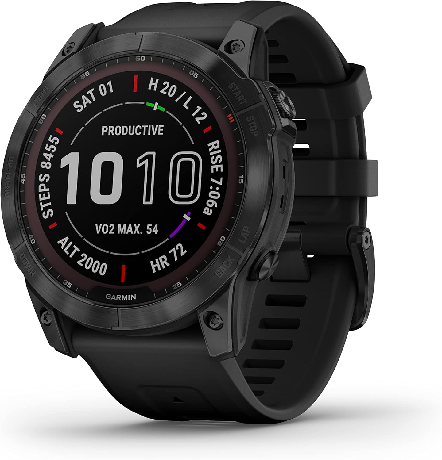 Garmin Adventure Smartwatch with Solar Charging and GPS