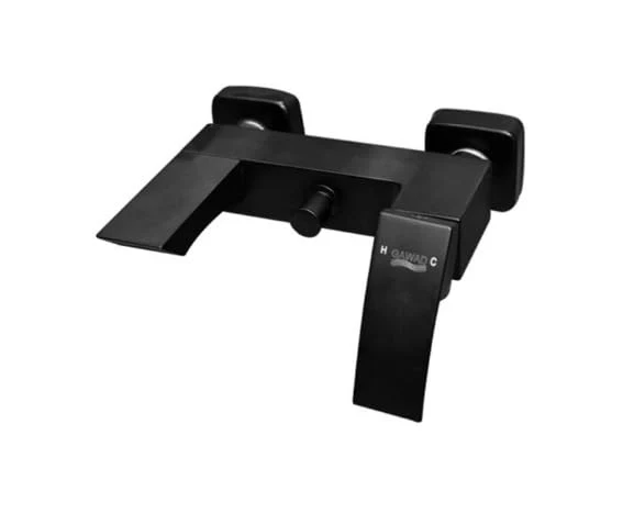 GAWAD Centrino Bathroom Shower Mixer – Matte Black Wall-Mounted Faucet