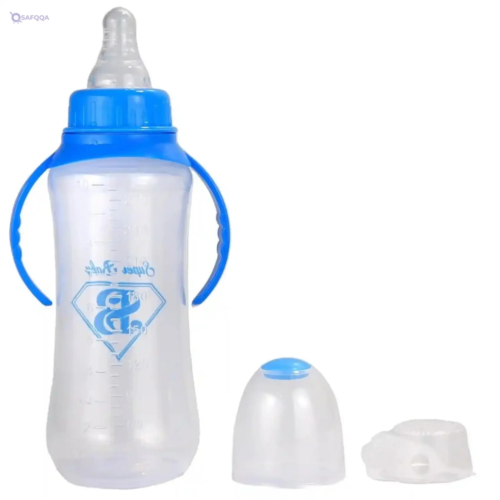 Super Baby Feeding Bottle with Handles 270ml