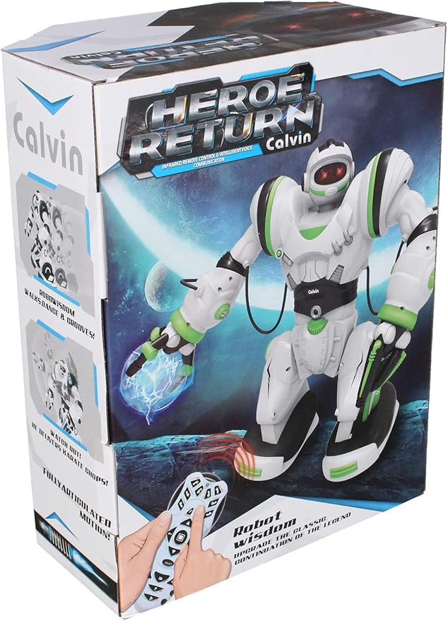 Feng Yuan Robot Toy for Kids Black & White