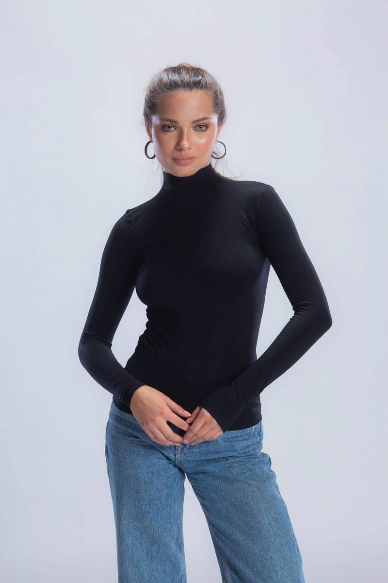 CARINA Women Top Modern Elegant Casual Style